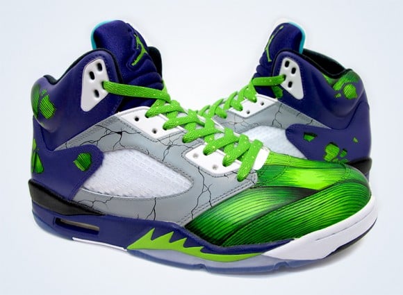 Air Jordan 5 Smash Customs by Sekure D