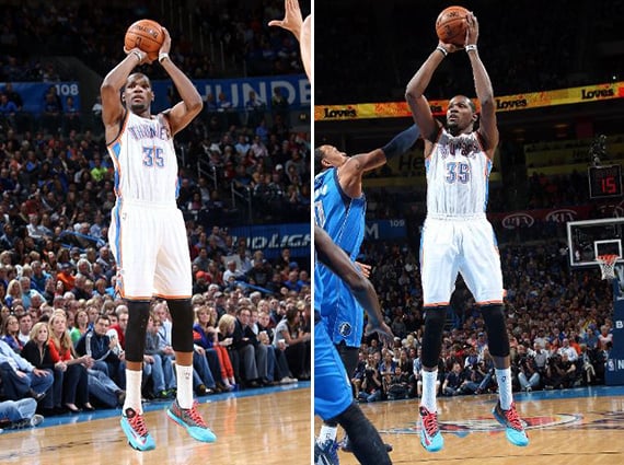Kevin Durant Hits the Court in the Nike KD 6 N7