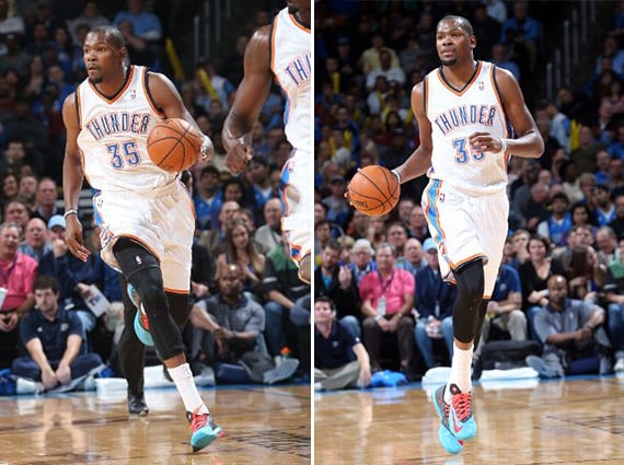 Kevin Durant Hits the Court in the Nike KD 6 N7