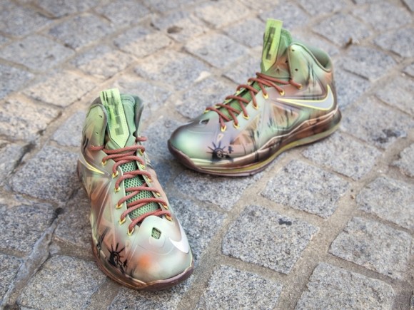 Nike LeBron 10 Statue of Liberty NYC Custom for Sneaker Con by Kickasso