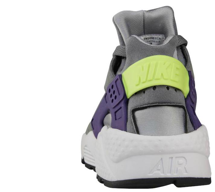 Nike Air Huarache ‘Wolf Grey/Purple-Volt’