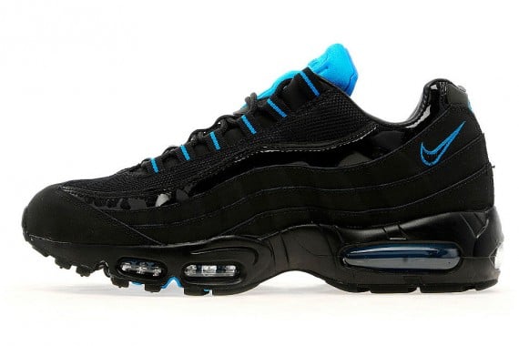 Nike Air Max 95 Black Patent Leather/Photo Blue – Now Available