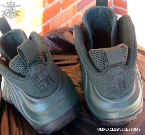 Nike Foamposite One “Gun Hill BX Front Line” by Mr. Exclusive Customs