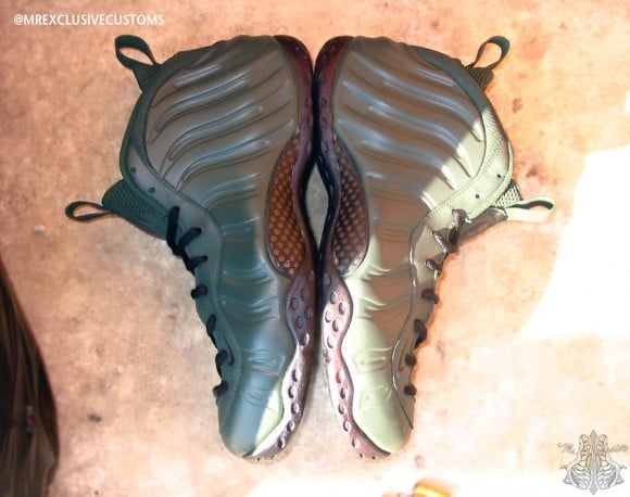 Nike Foamposite One Gun Hill BX Front Line by Mr Exclusive Customs