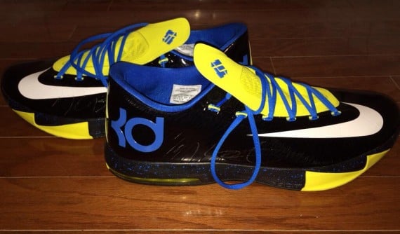 NIKEiD KD 6 Black Blue Volt