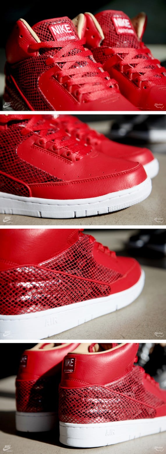 Nike Air Python “Red” – Detailed Look