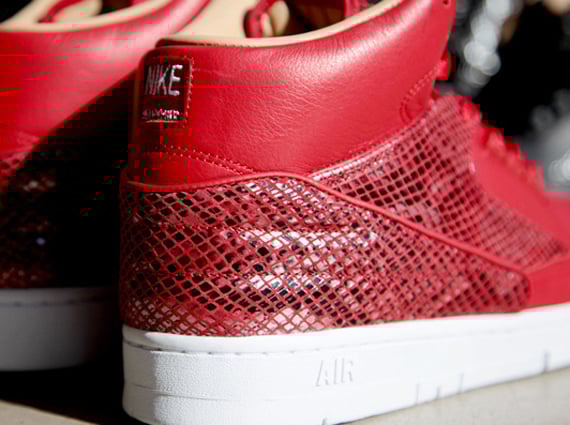 Nike Air Python Red Detailed Look