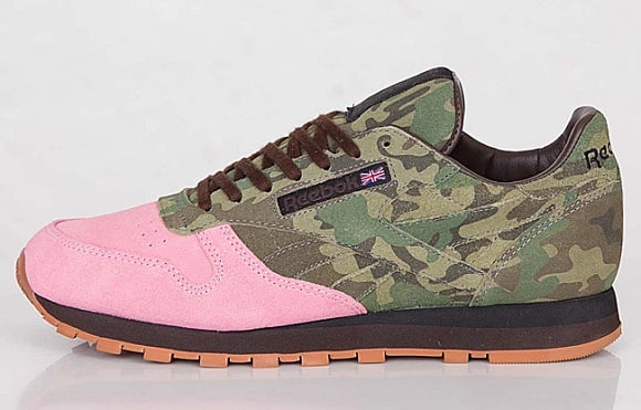 Shoe Gallery x Reebok Classic Leather Flamingos At War Another Look