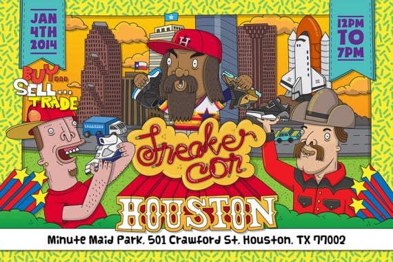 Sneaker Con Houston Saturday January 4th 2014