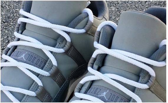 1Air Jordan 11 Low Cool Grey Michael Jordan PE