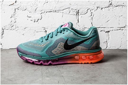 Nike WMNS Air Max 2014 - Atomic Orange and Forest Green