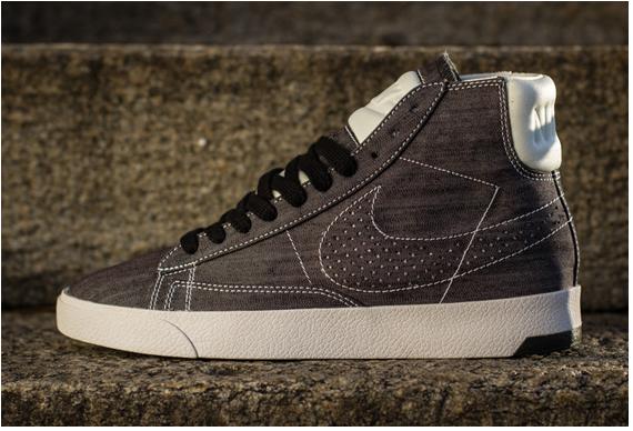 nike blazer denim