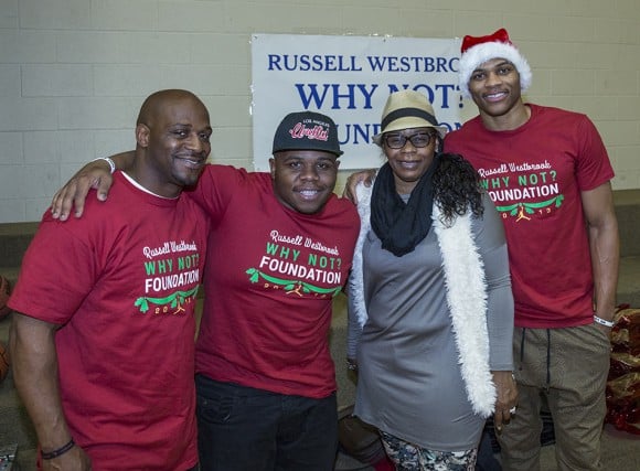 Russell Westbrook & Brand Jordan Grant Christmas Wishes