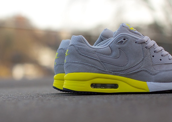 Nike Air Max Light Premium Grey and Yellow