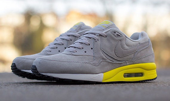 Nike Air Max Light Premium Grey and Yellow