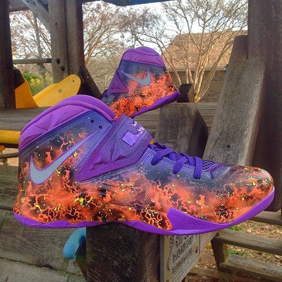 Nike LeBron Zoom Soldier “Scorched” Custom by Kickasso