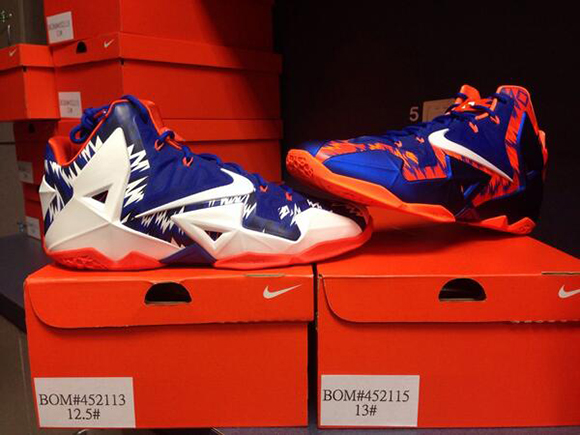 Nike LeBron XI (11) “Florida Gators” Edition For the Basketball Team