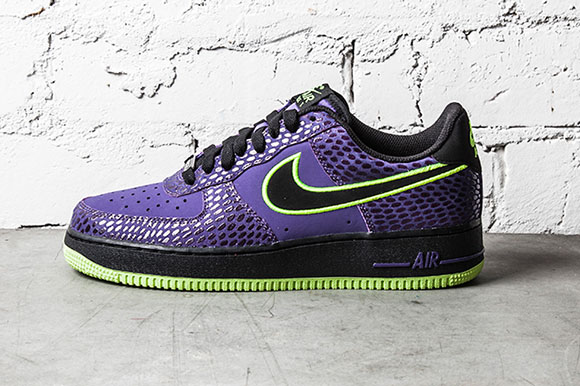 Nike Air Force 1 Low “Court Purple/Volt” – First Look