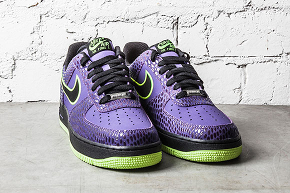 Nike AF1 PurpGreen