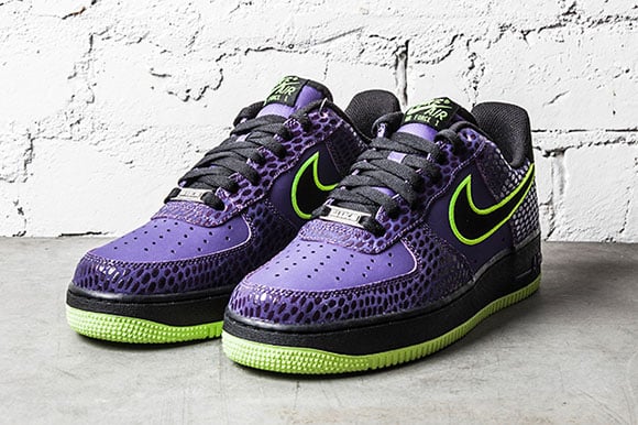 Nike AF1 PurpGreen