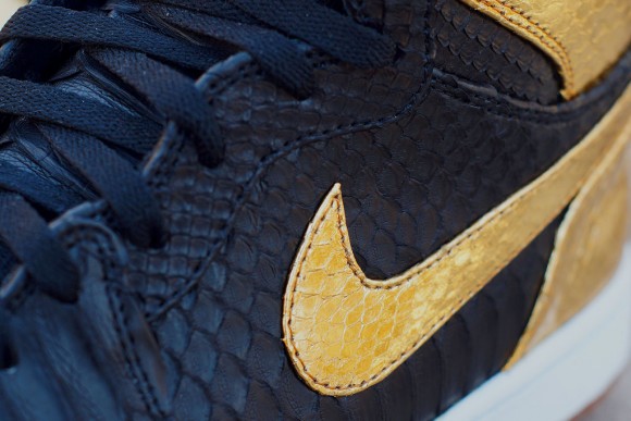 Air Jordan 1 NYE Python by JBF Customs for Marcus Jordan