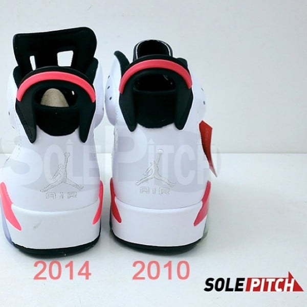 jordan 6 infrared white 2014