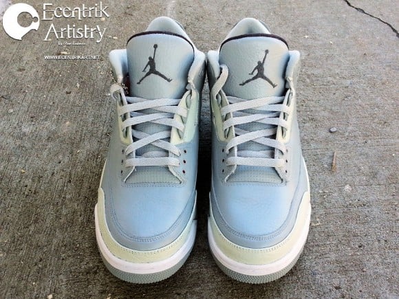 Air Jordan 3 Shades of Grey by Ecentrik Artistry
