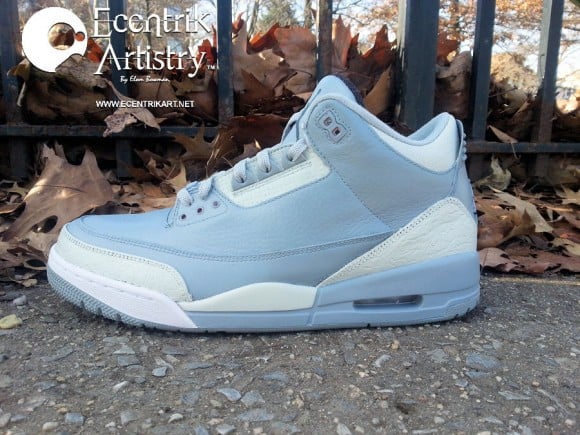 Air Jordan 3 Shades of Grey by Ecentrik Artistry