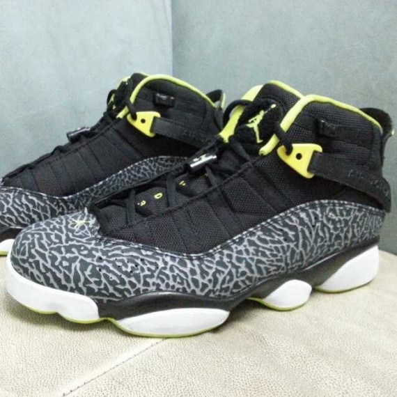 Jordan 6 Rings Elephant Black Volt Another Look