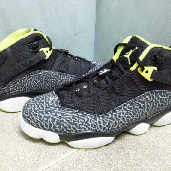 Jordan 6 Rings Elephant Black Volt Another Look