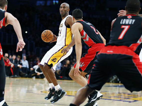 Kobe Bryant Makes Season Debut in the Nike Zoom Kobe 1 Prelude