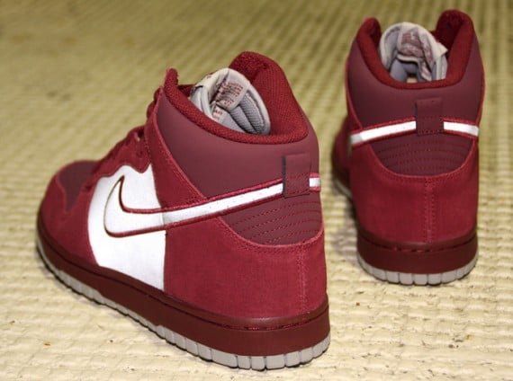 Nike Dunk High Maroon 3M Now Available 