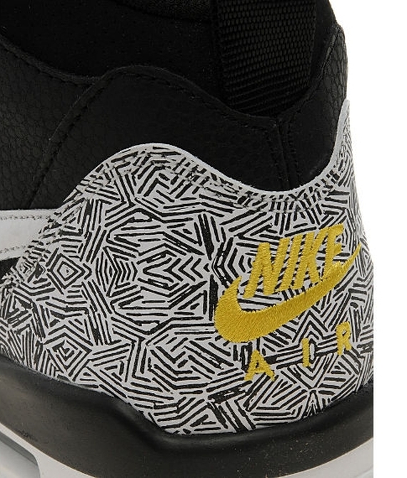 Nike Flight ’13 Mid – Black – White – Tropical Yellow – Now Available
