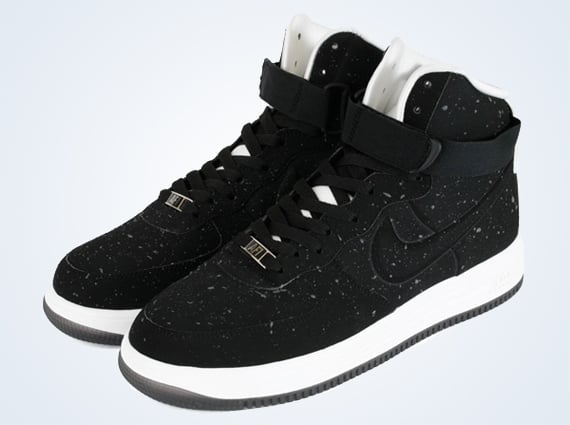 Nike Lunar Force 1 High Speckle Black White