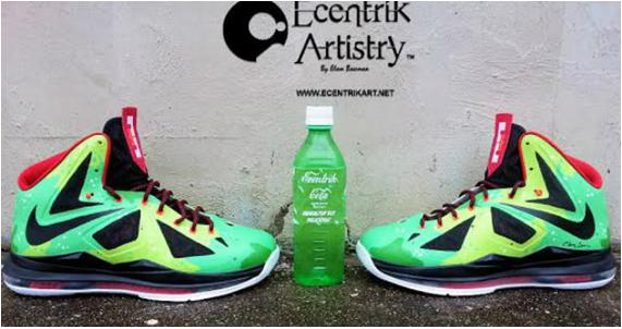 Nike LeBron 10 Carbonated Beverage Custom
