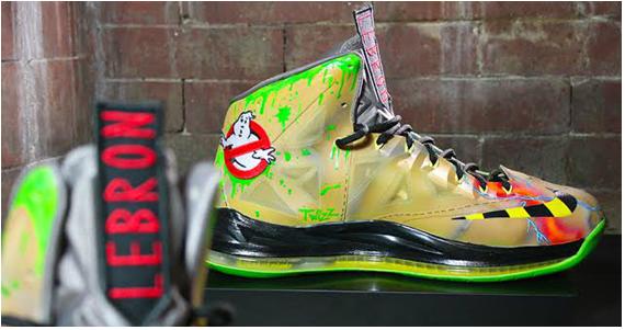 Nike LeBron 10 Ghostbuster Custom