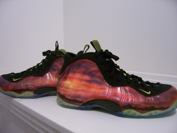 Nike Foamposite One “Sunset” by Peculiar Kinetics