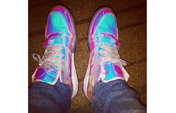 LeBron James Wearing Nike Air Trainer 1 Mid PRM QS Nike Knows