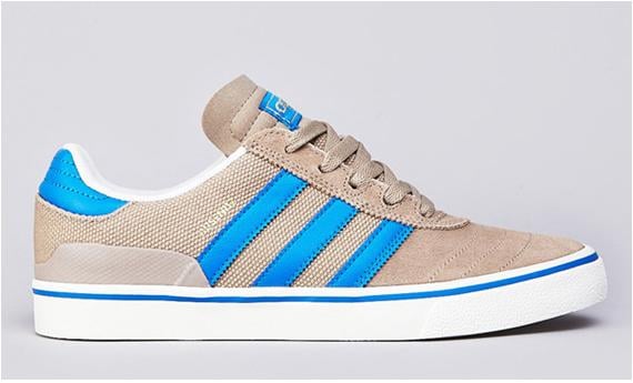 adidas Skateboarding Busenitz Vulc Chalk and Bluebird