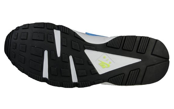 Nike Air Huarache Wolf Grey/Vivid Blue/Volt