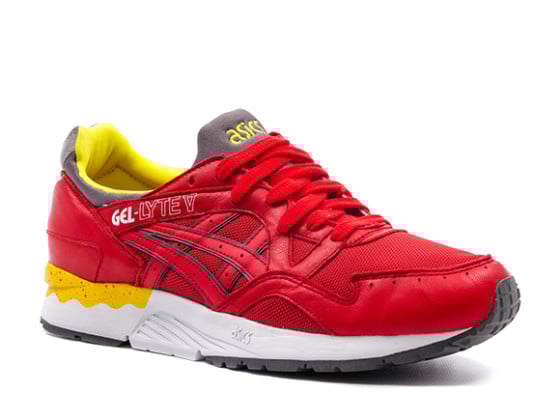 asics gel lyte v fiery red