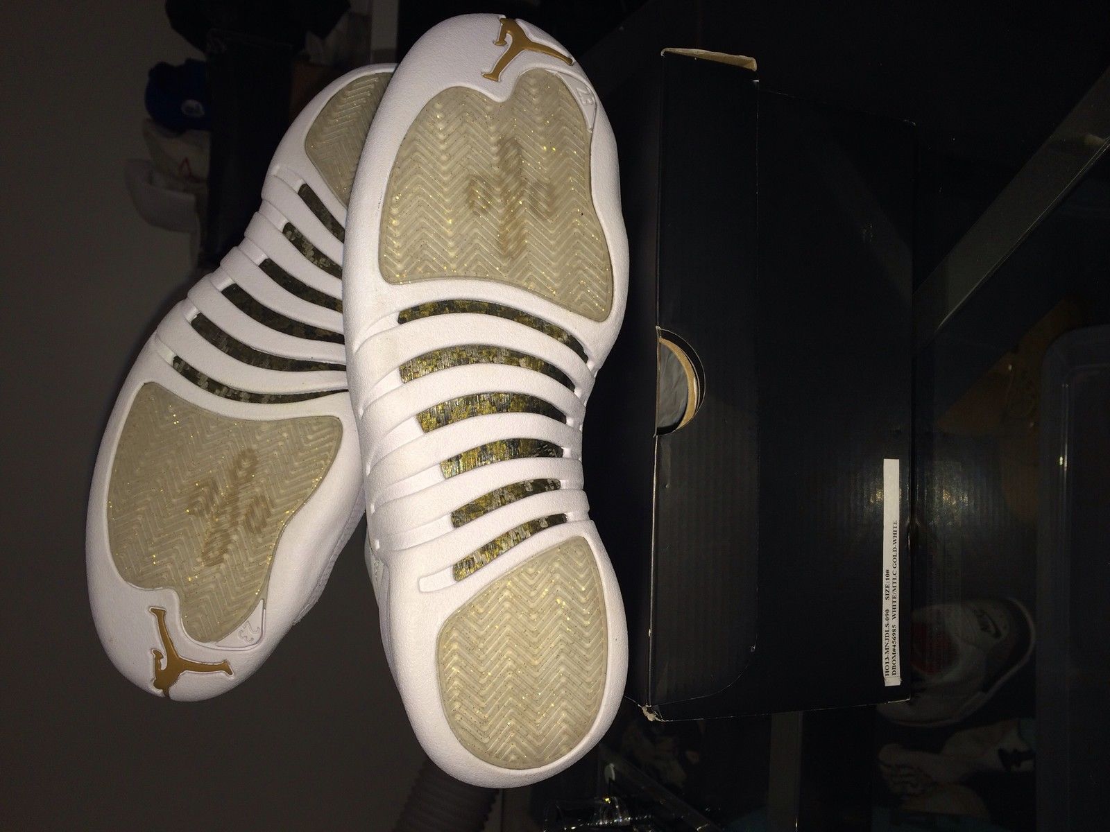 Air Jordan XII (12) ‘OVO’ – White | Seen on eBay