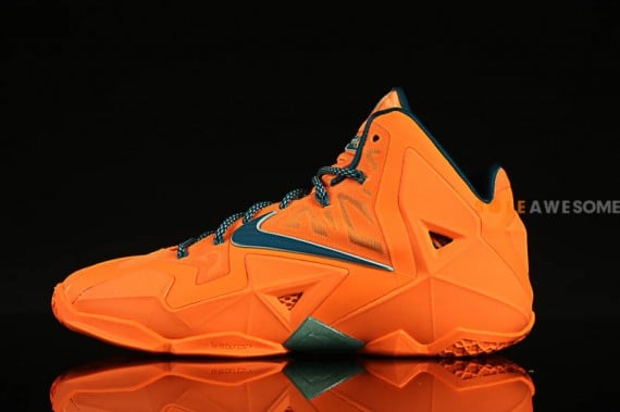 Nike LeBron 11 Atomic Orange Green Abyss Glacier Ice Release Date