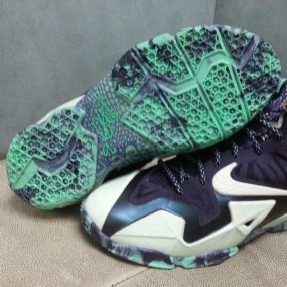 Nike LeBron 11 GS Glow in the Dark Another Look