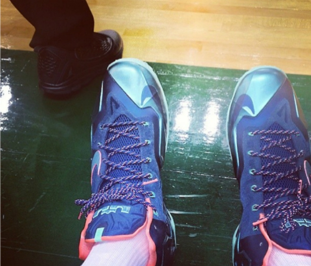 LeBron James & Dwyane Wade Show You Their Courtside Kicks