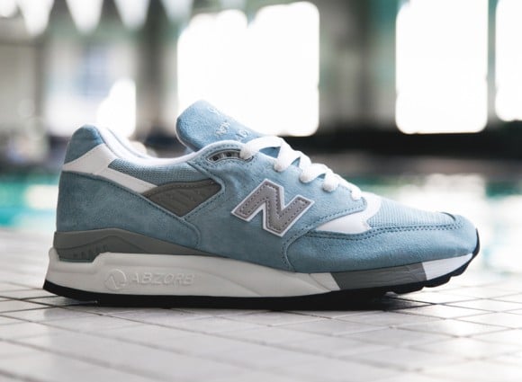 New Balance 998 Made in USA Pool Blue Now Available 