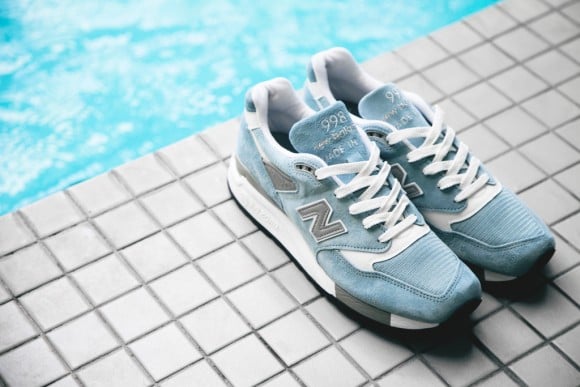 New Balance ” Made In USA M998 ” -Baby Blue