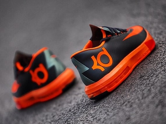 Nike KD 6 Black Orange Red