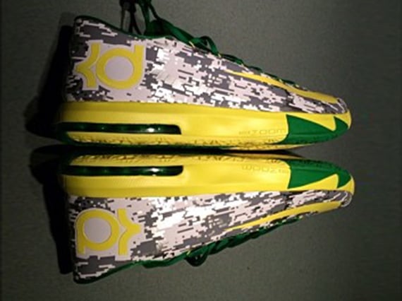 Nike KD 6 Oregon Ducks Armed Forces Classic PE Another Look