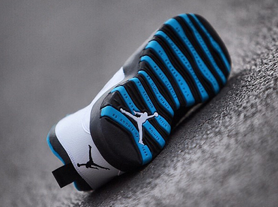 Air Jordan 10 Powder Blue Detailed Look Sneakerfiles